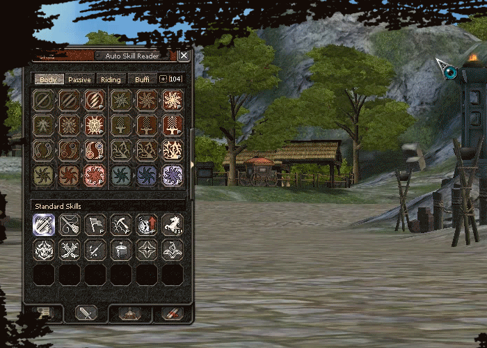 Auto Skill Reader UI
