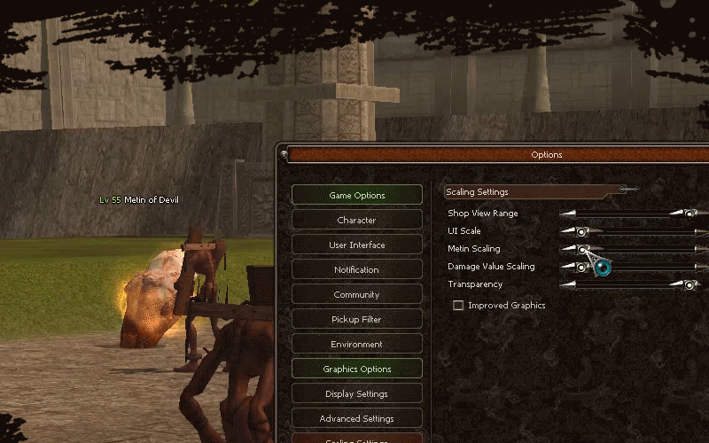 Metinstone Size Comparison